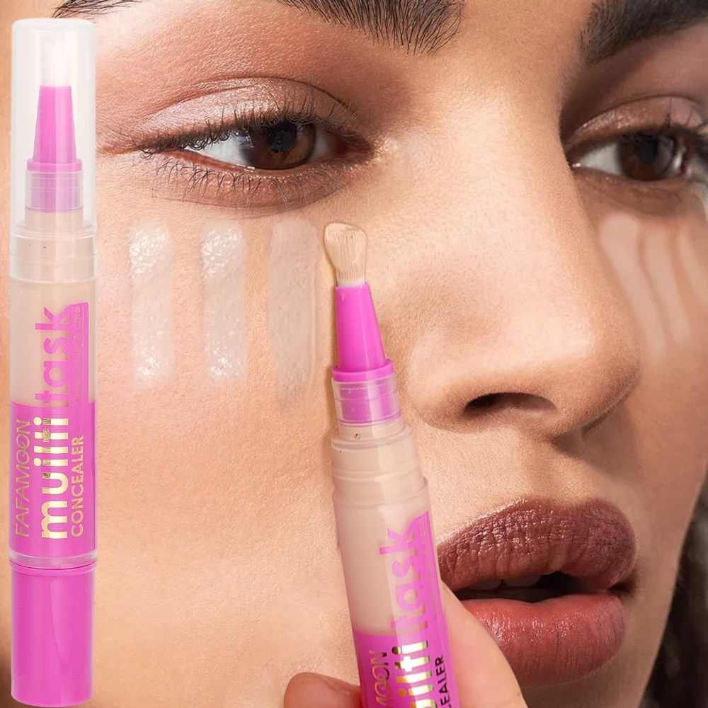 3 Colors Waterproof Liquid Concealer Pen Makeup Lasting Moisturizing Modify Cover Acne Dark Circles Foundation Cream Cosmetics liquid concealer makeup concealer waterproof concealer face concealer pen
