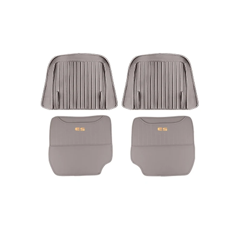 Car Seat Back Protector Mats Air Outlet Anti-kick Protective Frame Nappa Leather Sets For Lexus ES 18-24 Interior Accessory car seat protector