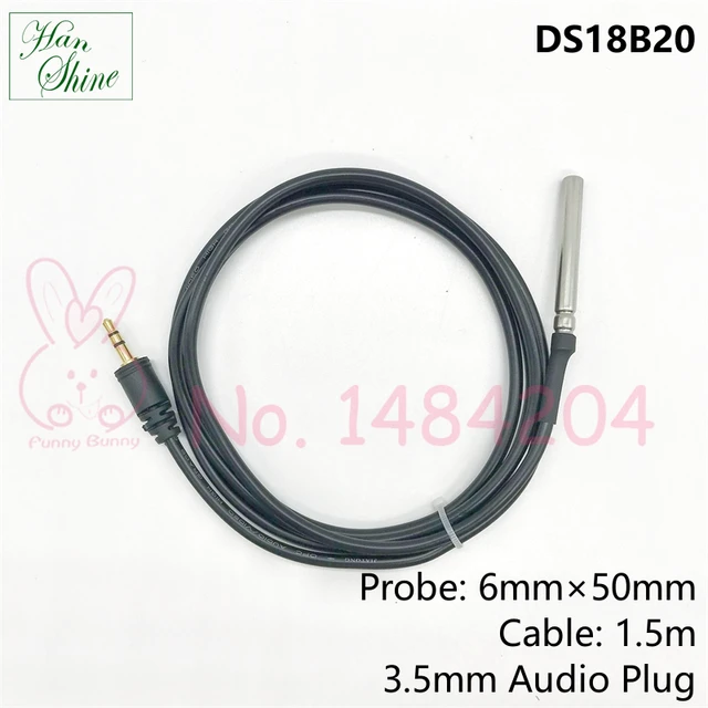 Sensore Sonda Di Temperatura DS18B20 5V 1m Cavo Impermeabile 1-Wire - Foto 9