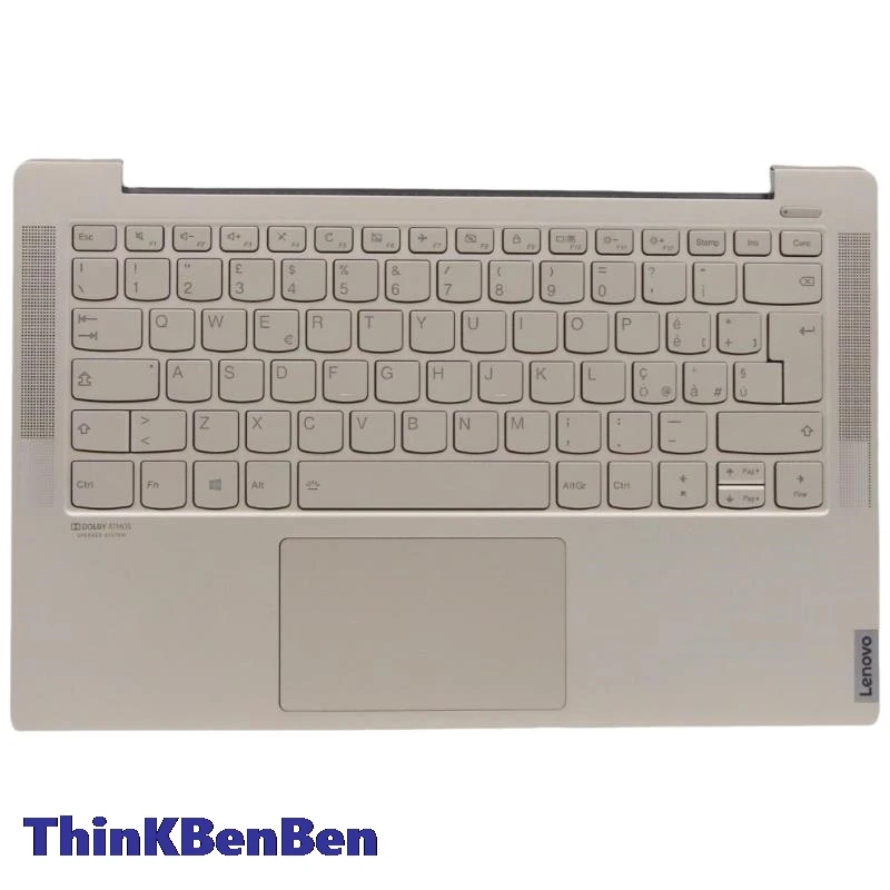 

IT Italian Keyboard Mica Upper Case Palmrest Shell Cover For Lenovo Ideapad Yoga S740 14 14IIL Laptop 5CB0U44124