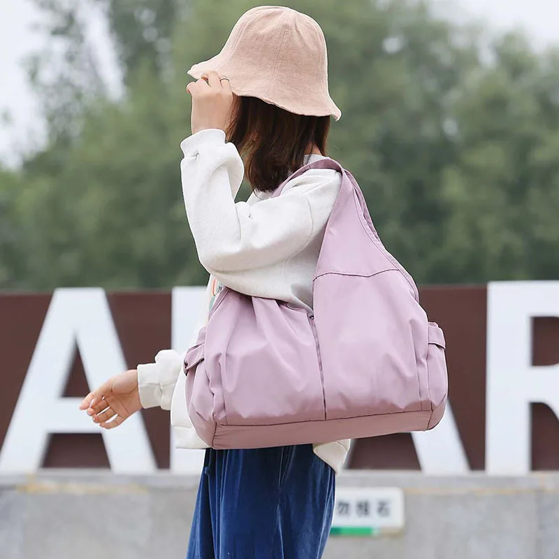 Women Handbags Casual Travel Messenger Shoulder Nylon Fabric Waterproof Totes