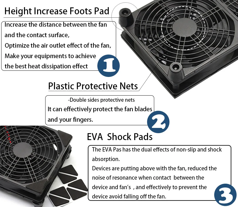 80mm 92mm 120mm 240mm pc diy cooler