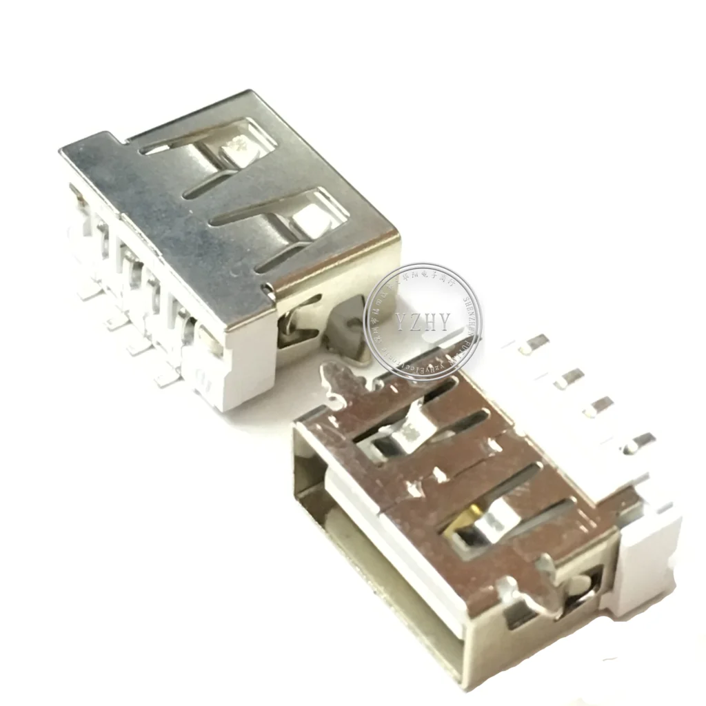

Оригинальный Новый USB-разъем «мама»/«AF10.6», 30 шт., патч для короткого корпуса, поверхностного монтажа, два фута, 4 контакта, белый пластиковый сердечник, полная карта