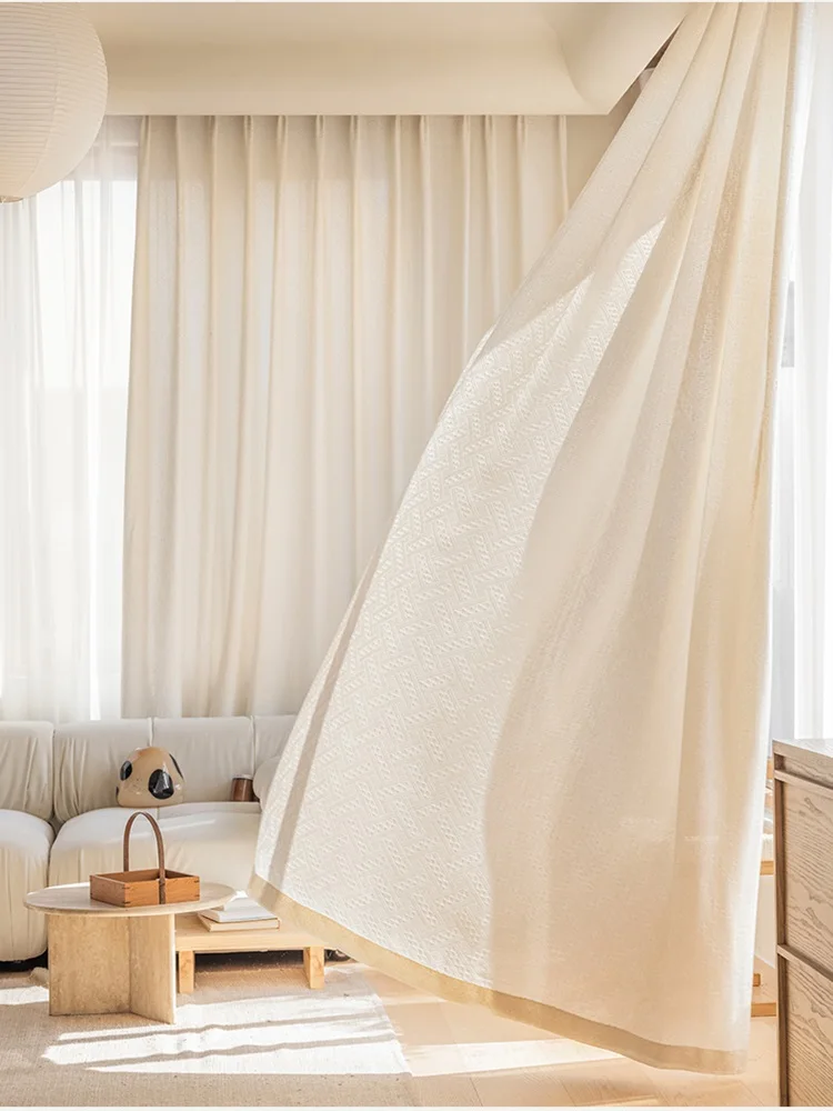 Bohemian Cotton Linen Patterned Curtains 5