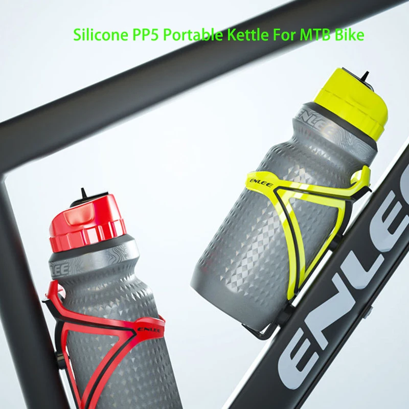 550ml Portable Durable Kettle For Mtb Bike Food Silicone Pp5 Friendly