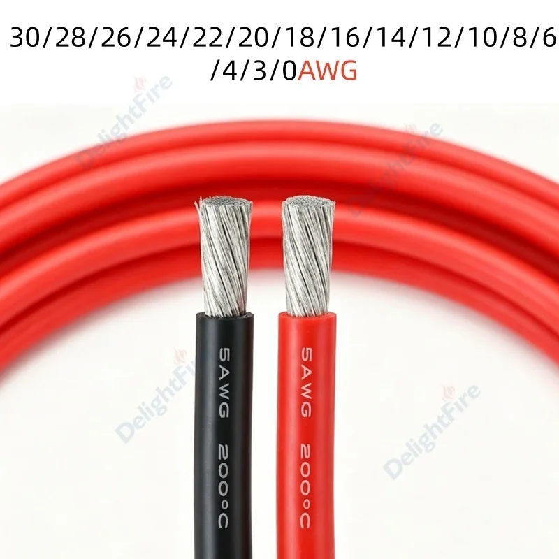 Câble drone XT60 16AWG/14AWG - 1m à 50m - Connecteur batterie RC