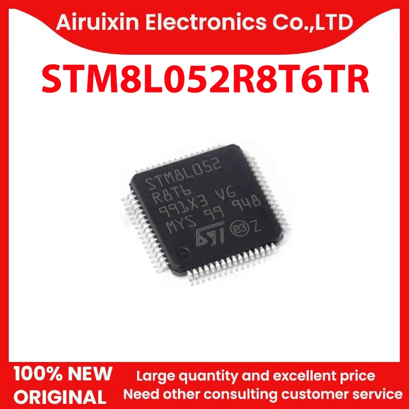 

100% новые и оригинальные STM8L052R8T6TR LQFP64 1 шт./лот