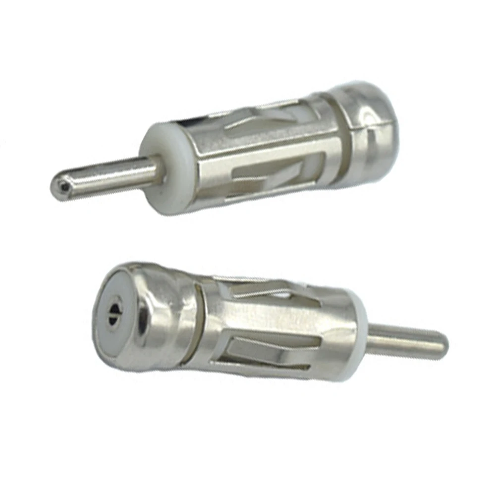 

1pc Car Radio Stereo Antenna Adaptor Material Auto ISO To Din Connector Aerial Plug Antennas Modification Products