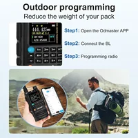 TIDRADIO H3 Walkie Talkie Phone APP Wireless Programming Dual PTT Air Band Long Range Radio USB Type-C Cable Programming &Charge 2