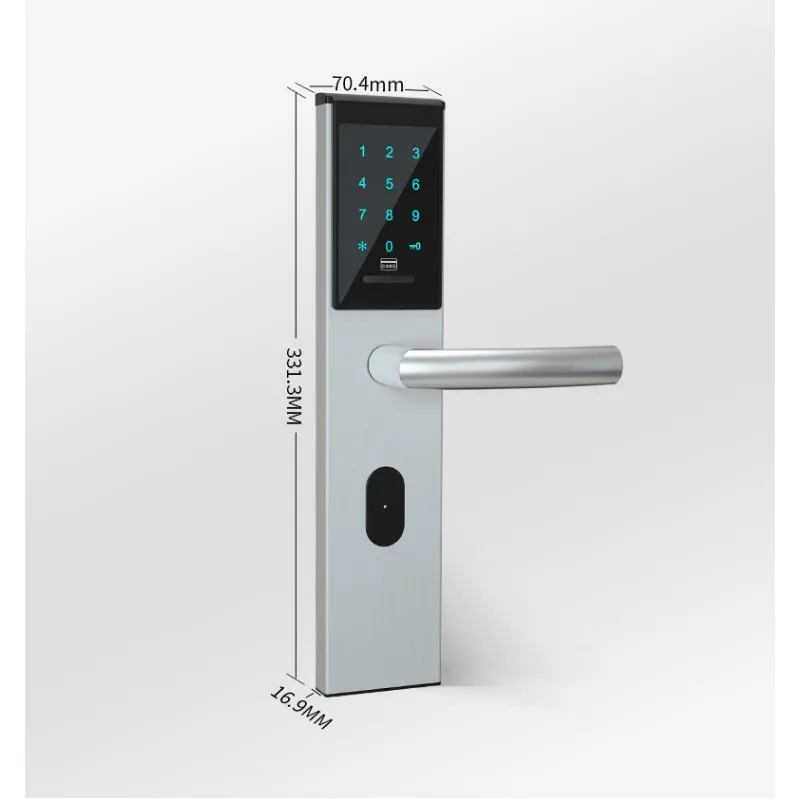 Security Anti-theft Password Lock, Smart Password Lock APP Bluetooth Remote Control, Home Hotel Apartment Anti-theft Door Lock