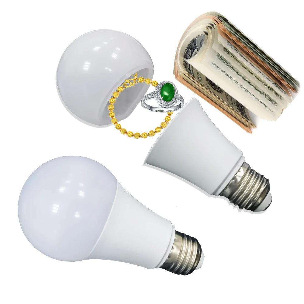 

E27 Sight Secret Light Bulb Home Diversion Stash Can Safe Container Hiding Spot ⁣⁣⁣⁣ Hidden Storage Secret Compartment