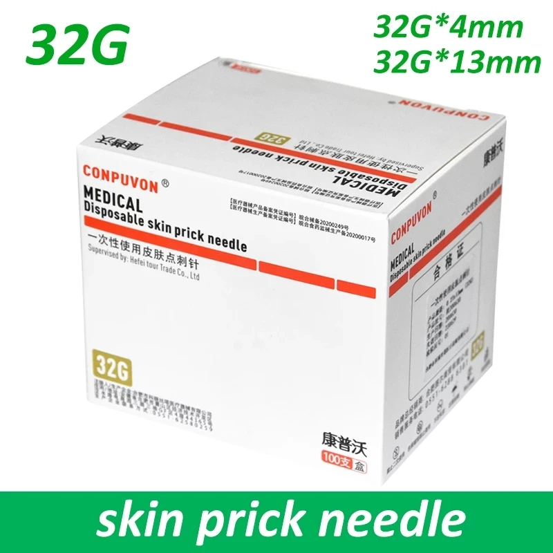 skin-prick-needle-piercing-transparent-syringe-injection-glue-clear-tip-cap-forpharmaceutical-injection-needle-32g-4mm-13mm