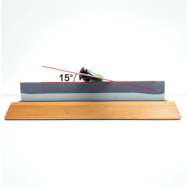 15° and 20° Angle guide for knife sharpening stones