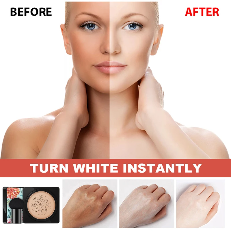 Concealer Cover Pores Mushroom Head Foundation MakeUp Moisturizing Whitening CC Cream Repair Skin BB Cream cc cream