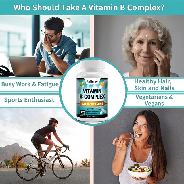 1514-e73502.jpg Balincer Vitamin B Complex Supplement - Heart Health, Nervous System Support, Energy Metabolism, Support Immune System