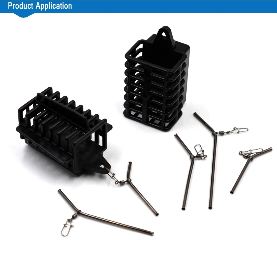 Topranc 12Pcs Anti Tangle Meer Angeln Zubehör Angeln Balance Messing Rohr Stecker L-Form Booms Zubehör Größe 5/7/9/12CM – Detail 2