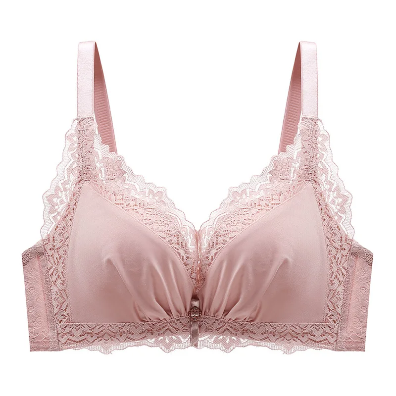 French Lingerie Women's Small Breasts Gathered No Steel Ring Sexy Lace