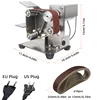 Mini Electric Belt Sander 220v 110v Belt Grinder Polishing Grinding Machine Cutter Edges Sharpener Grinder 7 Speed Adjustable 3