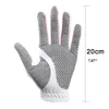 Golf Gloves for Lady Ultra soft Fabric Anti-skid Gloves One pair 3