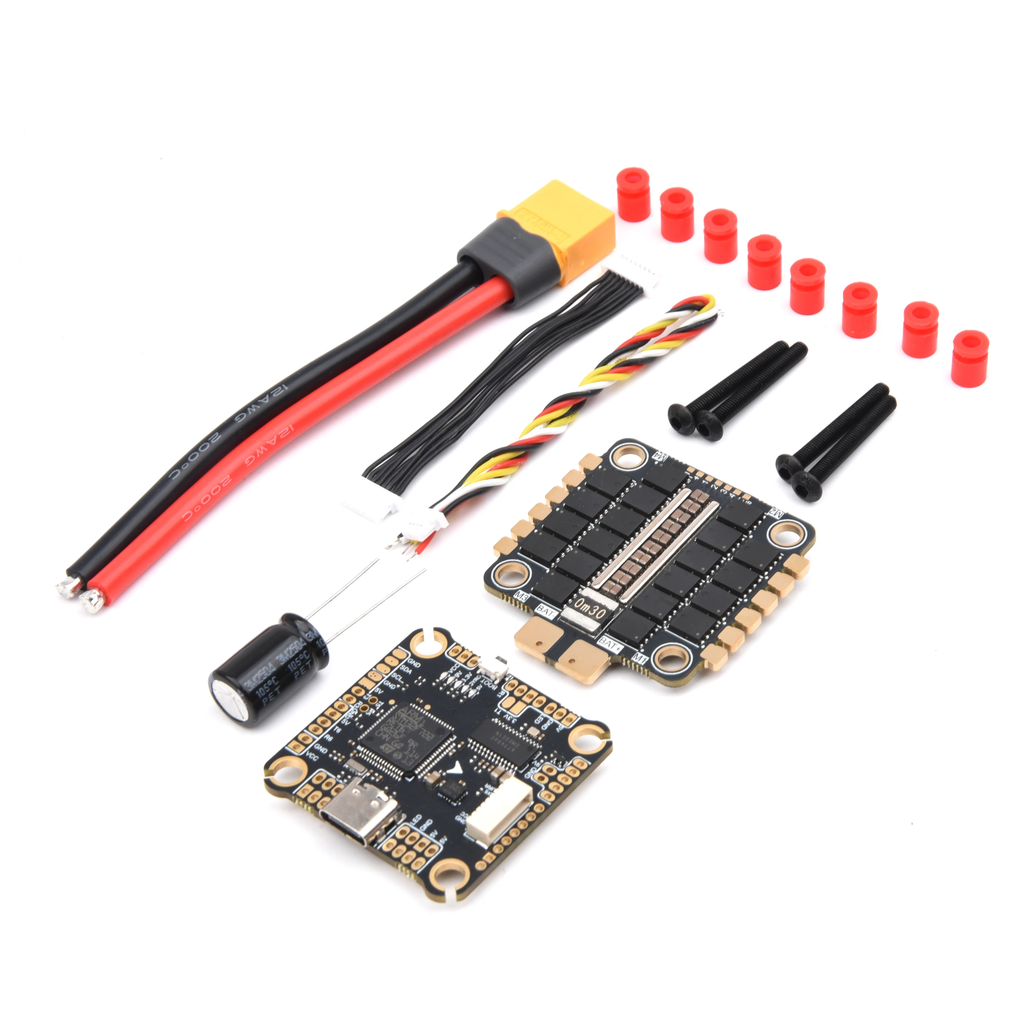 รูปสินค้า ชุดควบคุมโดรนแข่ง FPV 60A 3-6S 4in1 BLheli_S