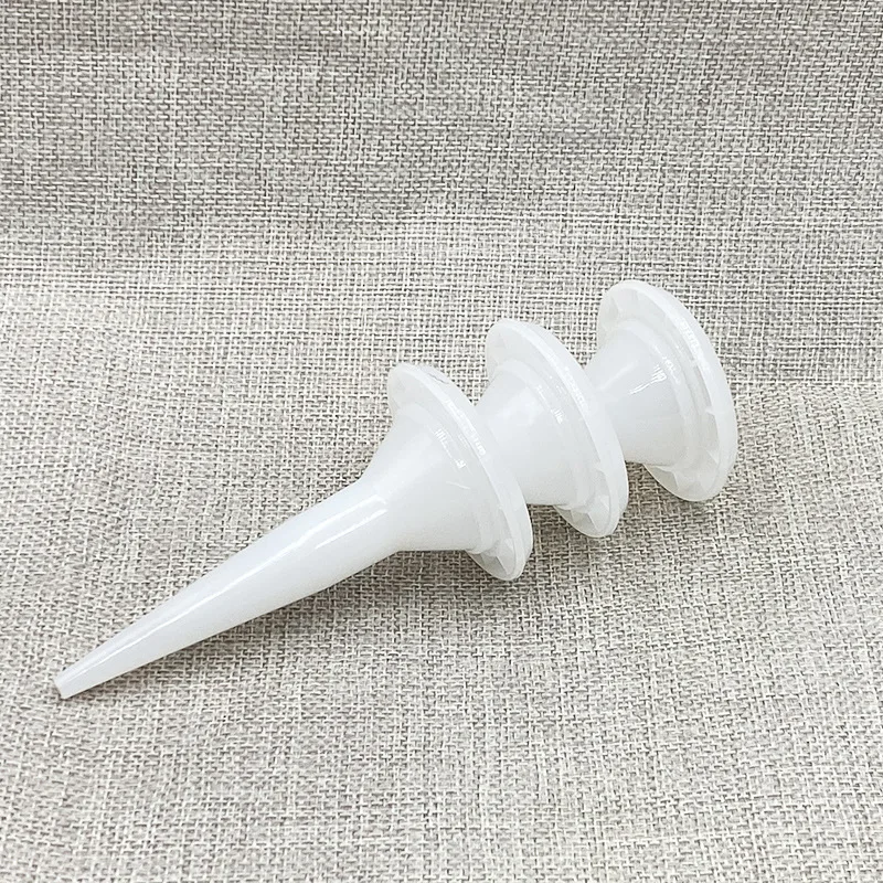Caulking Nozzle 2pcs Structural Glue Nozzle Plastic Universal Caulking Nozzle Glass Glue Tip Mouth Home Improvement Construction Tools caulking gun nozzles