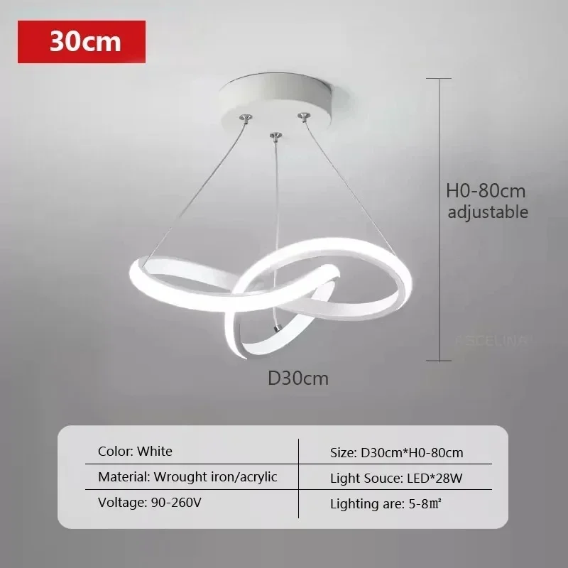 Nordic LED Ceiling Pendant Lamp - Creative Illumination for Dining Room Bedroom and Living Room