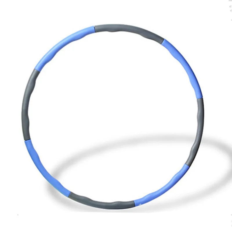 Adjustable Fitness Ring for Gym Core Workout Detachable Soft Weighted Hoop for Fat Burning and Weight Loss Exercise Circles