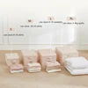 Fabric Foldable Storage Box With Lid Organizer For Clothes Large Capacity Quilt Blanket Toy Storage Closet Wardrobe Organizer 5