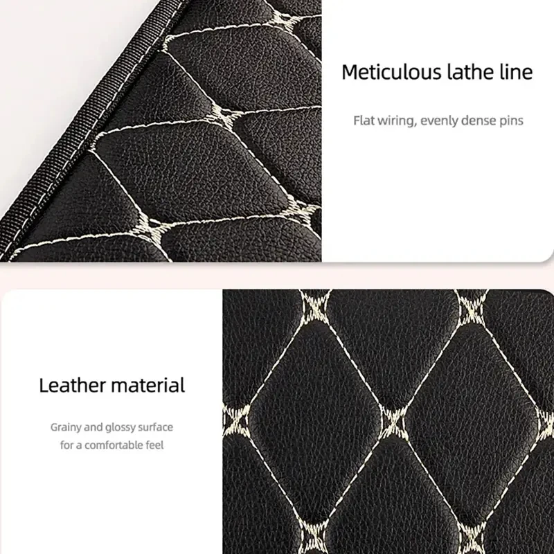 Car Trunk Storage Bag 30cm Car Trunk Storage Box Car PU Leather Trunk Storage Box Multiuse Bag Auto Storag Interior