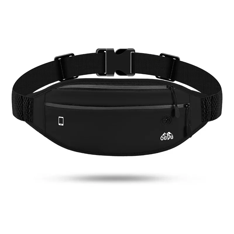 Reflective Waterproof Waist Bag for Running & Cycling - Invisible Phone Pouch, Gym Fitness Belt Bag for Men & Women