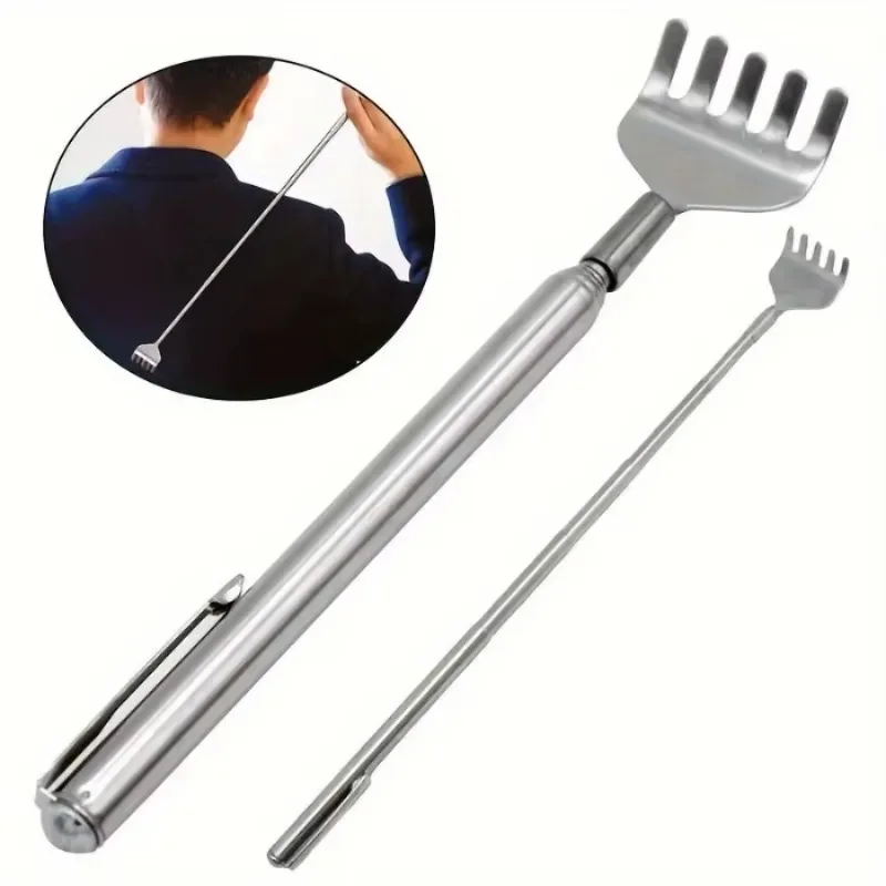 Portable Adjustable Extendable Telescopic Back Scraper Backbone Scratch Massage Itch Scratch Massage Tools