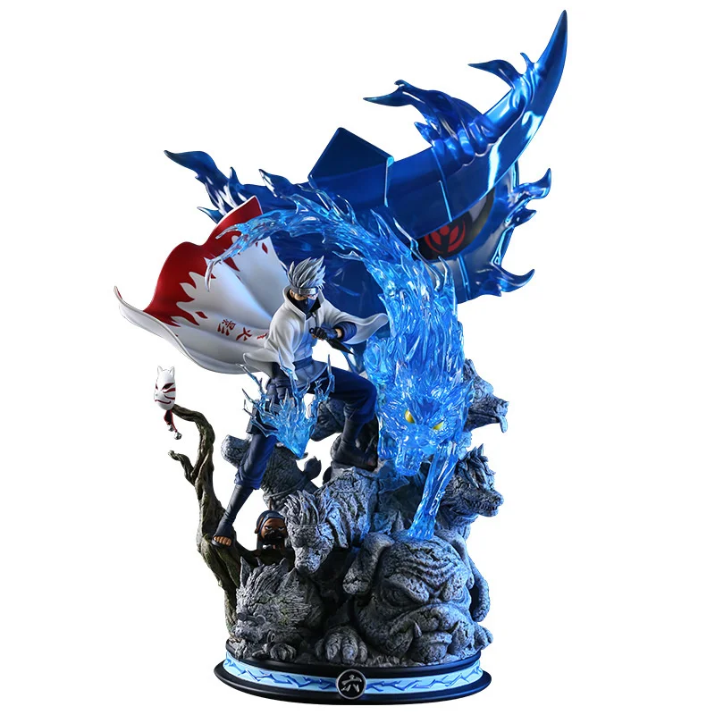 

Original Clouds Studio Naruto 6th Hokage Hatake Kakashi 1/7 Statue Anime Figurine Model Action Figure 59cm Collection Toy Figma