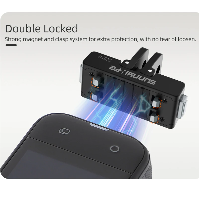 Magnetic Quick Release Adapter Base for Insta360 X5 Lightweight Extension Adapter Mount Base 1/4 Thread for Ace / Ace pro2/1