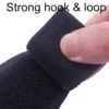 1 Pair Adjustable Thigh Ankle Strap Leg Cuffs Neoprene Padded Straps D-Ring Glute Kickback for Home Gym Cable Machine Exercise 3