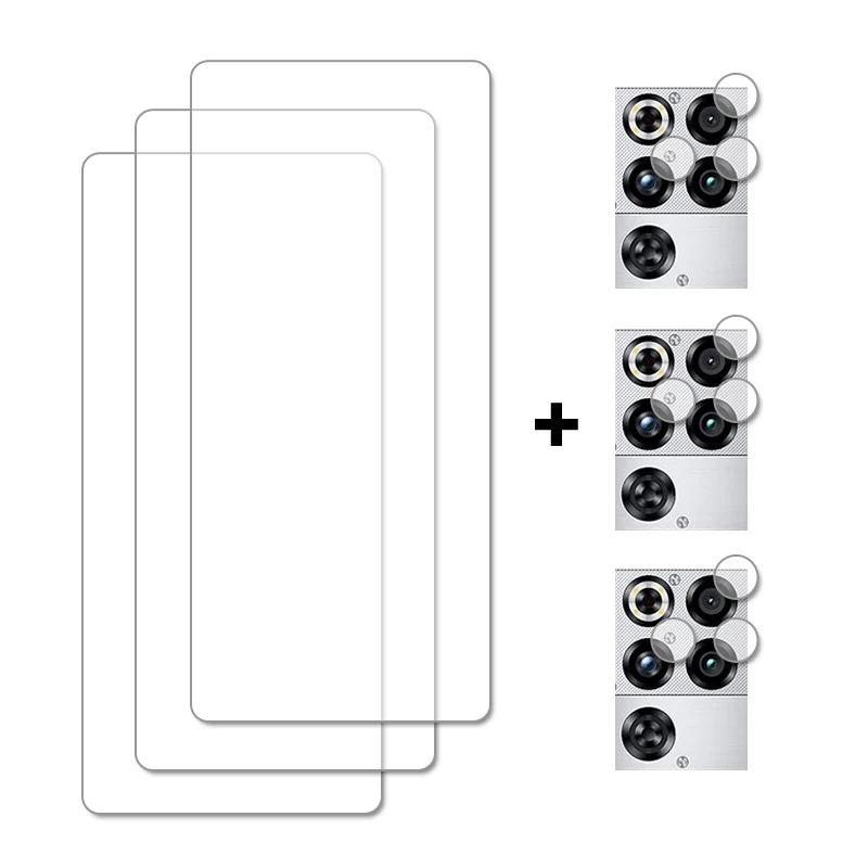 Premium Tempered Glass Screen & Camera Lens Protector