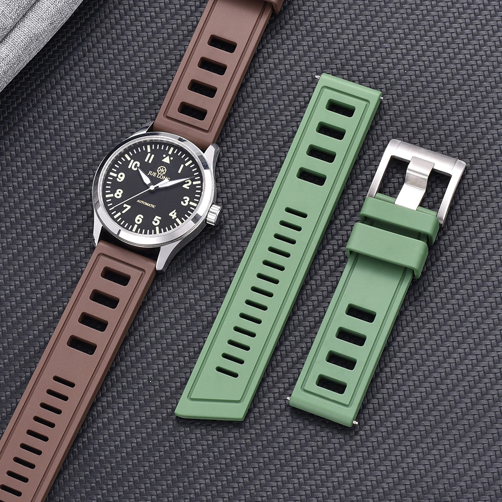 Beautiful Elegance Rubber 20 mm Watch Strap 1N337DWS_K0024987 main image 0