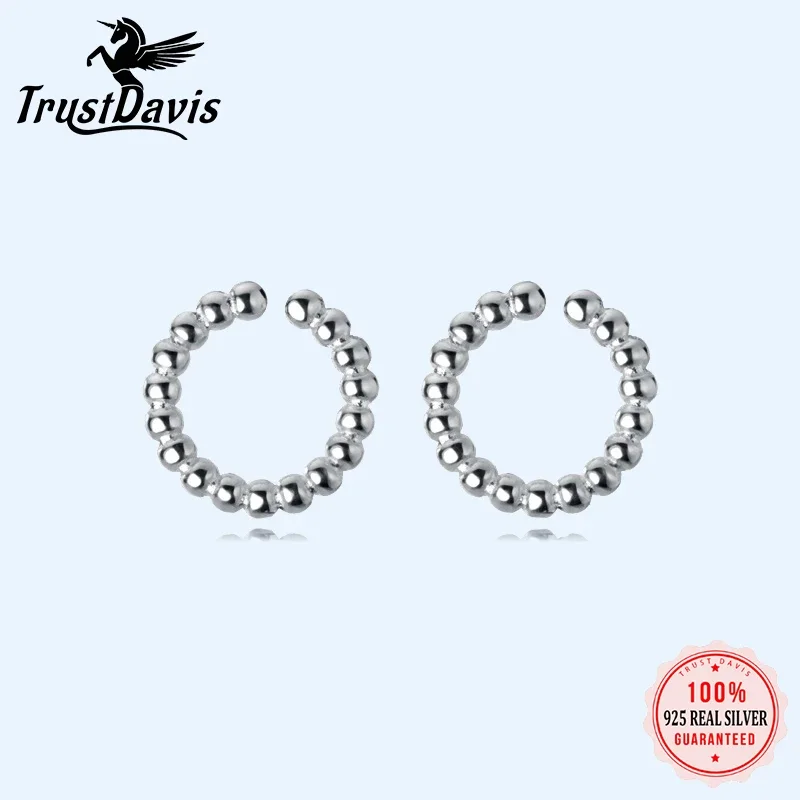 

Серьги Trusta женские, из серебра 925 пробы, без пирсинга, с зажимом
