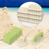 Sand Toys Set Snow Toys Castle Building Sand Brick Tools Sandcastle Building Kits Snow Brick Maker for Kids Birthday Gifts Girls 2