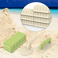 Sand Toys Set Snow Toys Castle Building Sand Brick Tools Sandcastle Building Kits Snow Brick Maker for Kids Birthday Gifts Girls 2