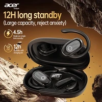 [Official Acer Genuine Product] Ohr553 Wireless Bluetooth Headset Ear-Hook Design Ows High-Definition Calls Comfortable Wear for Sports and Running Compatible with Mobile Phones, Tablets, and Laptops - Image 4
