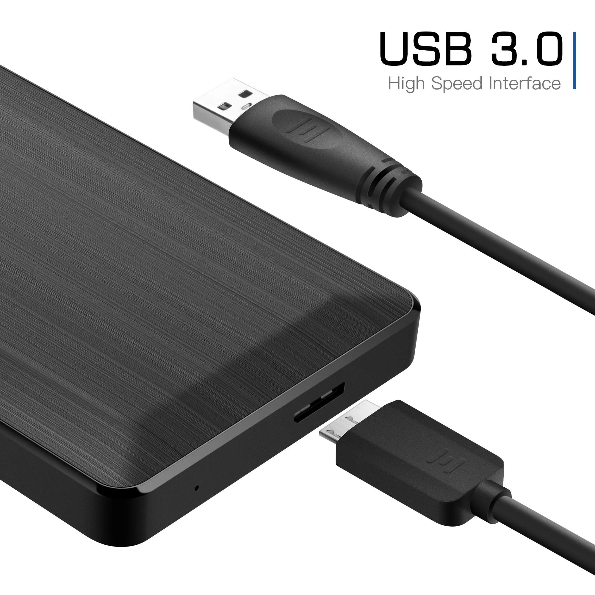 UnionSine 250GB Ultra Slim Portable External Hard Drive, 56 OFF
