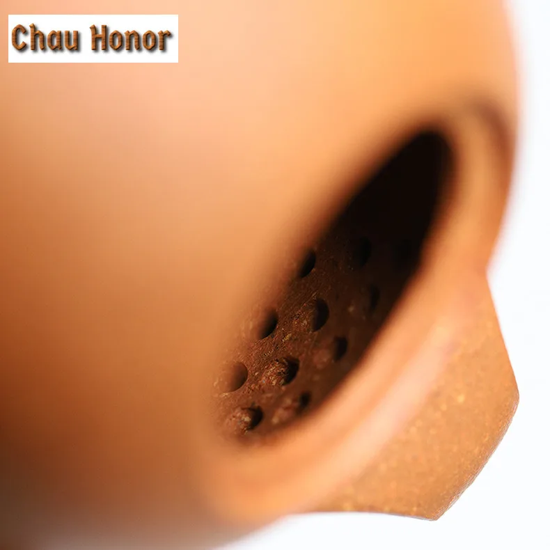 240ml High-end Yixing Purple Clay Teapots Handmade Penguin Hand-held Pot Raw Ore Mud Kettle With Strainer Chinese Zisha Tea Set