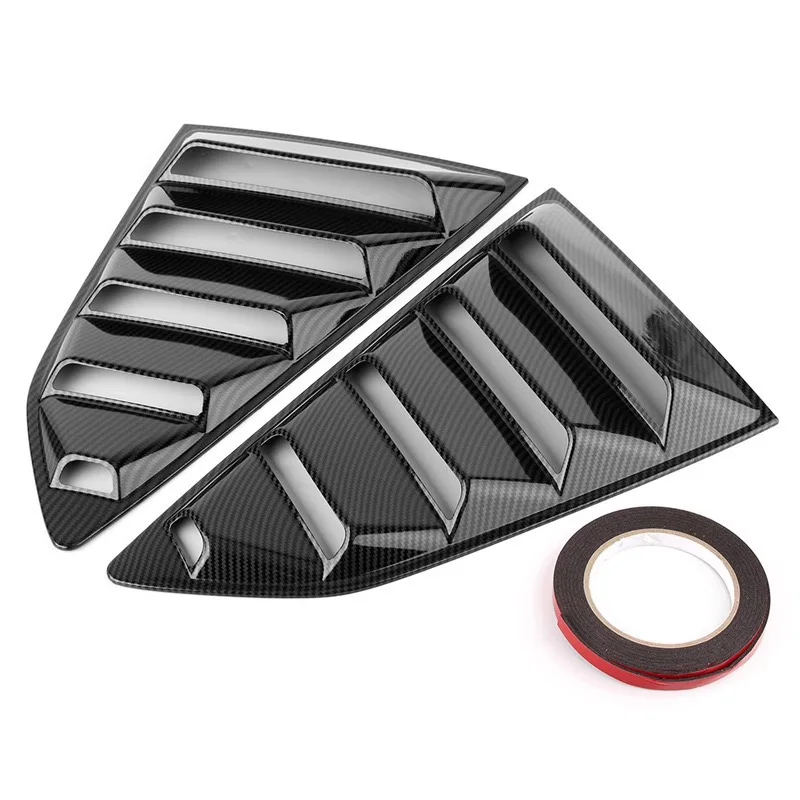 Car Side Window Louver Rear Window Shutter Cover Spoiler for Chevrolet Camaro 5th Gen 2010-2015 2011 2012 2013 car rear window cover car front window cover