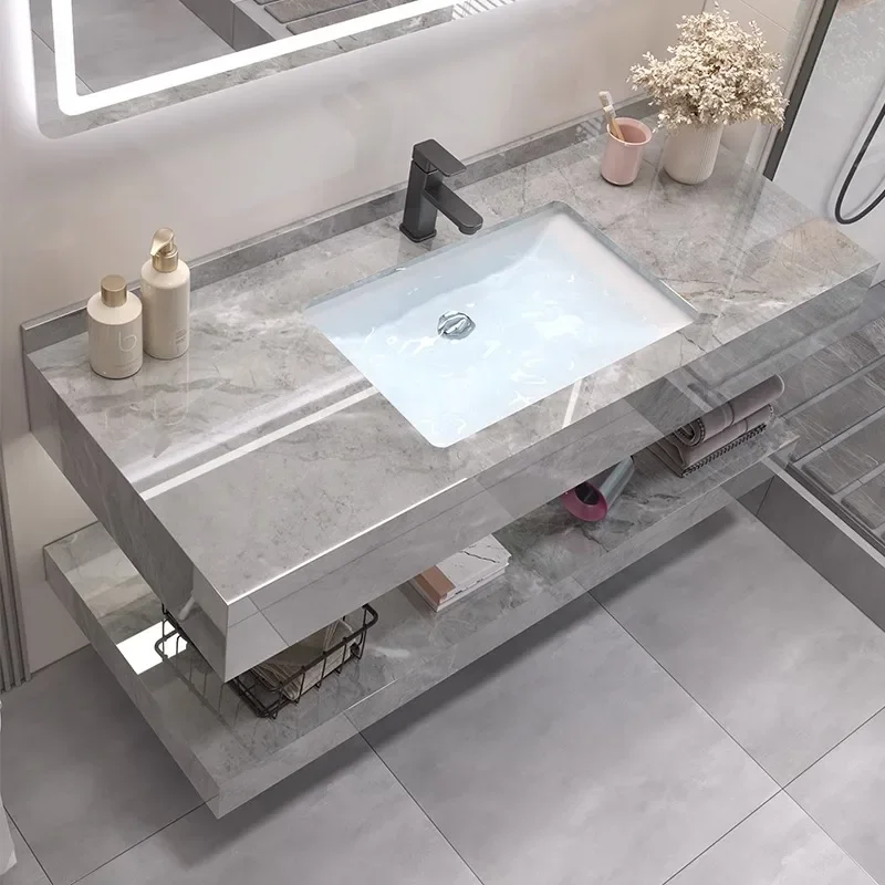 Marble Gary Bathroom Sink Vanities