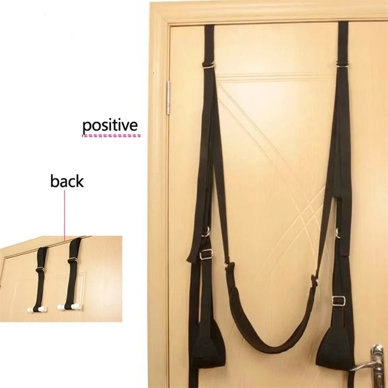 Sex Swing Love Furniture Fetish Bondage Adult Games Seat And Leg Pad Indoor Sex Erotic Hanging Door Swing Toys For Couples
