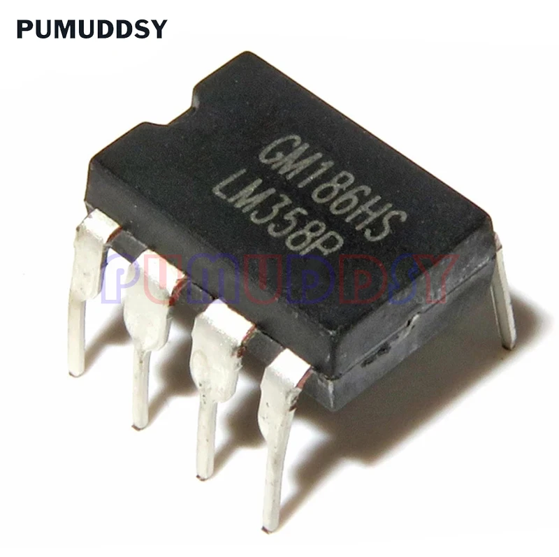 10 pcs LM358P LM358 Low Power Dual OP IC DIP8