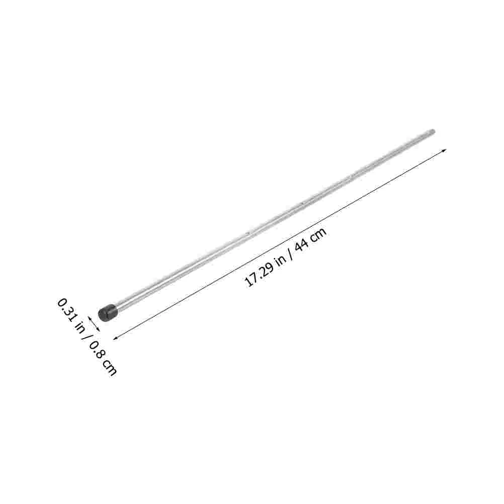 Foosball Pole 6mm Diameter 41 5cm Metal Rod for 0 48m Table Football Machine Child Adult Easy Install Disassemble Stable