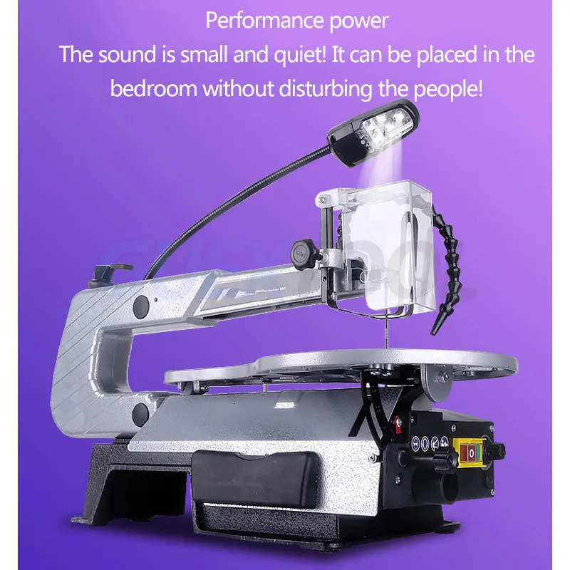 

Multifunctional Desktop Jig Saw Wood Cutting Speed Control Jigsaw Machine Small Woodworking Cutting Machine Carving Saw