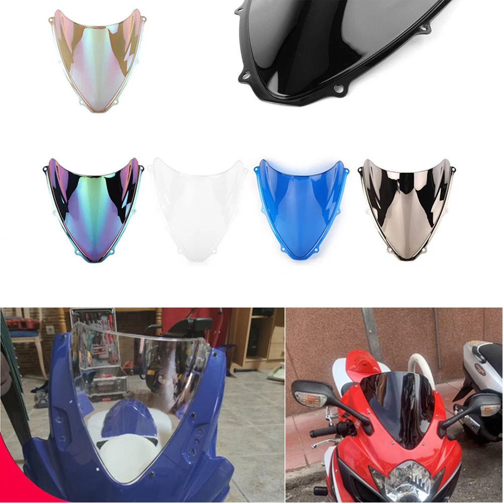 

Motorcycle Windscreen Covers Screen Motorbikes Deflector Windshield For Suzuki GSXR 600 750 K6 2006 2007 GSXR600 GSXR750 GSX-R