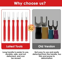 36Pcs Car Terminal Removal Kit Reusable Electrical Wire Plug Connector Pin Release Tool Stainless Steel Pin Extractor Tools 2